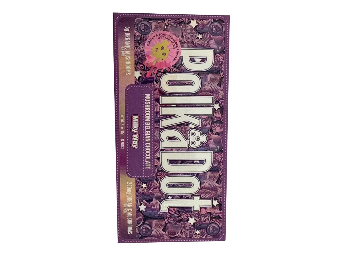 POLKADOT MUSHROOM CHOCOLATE BAR UK