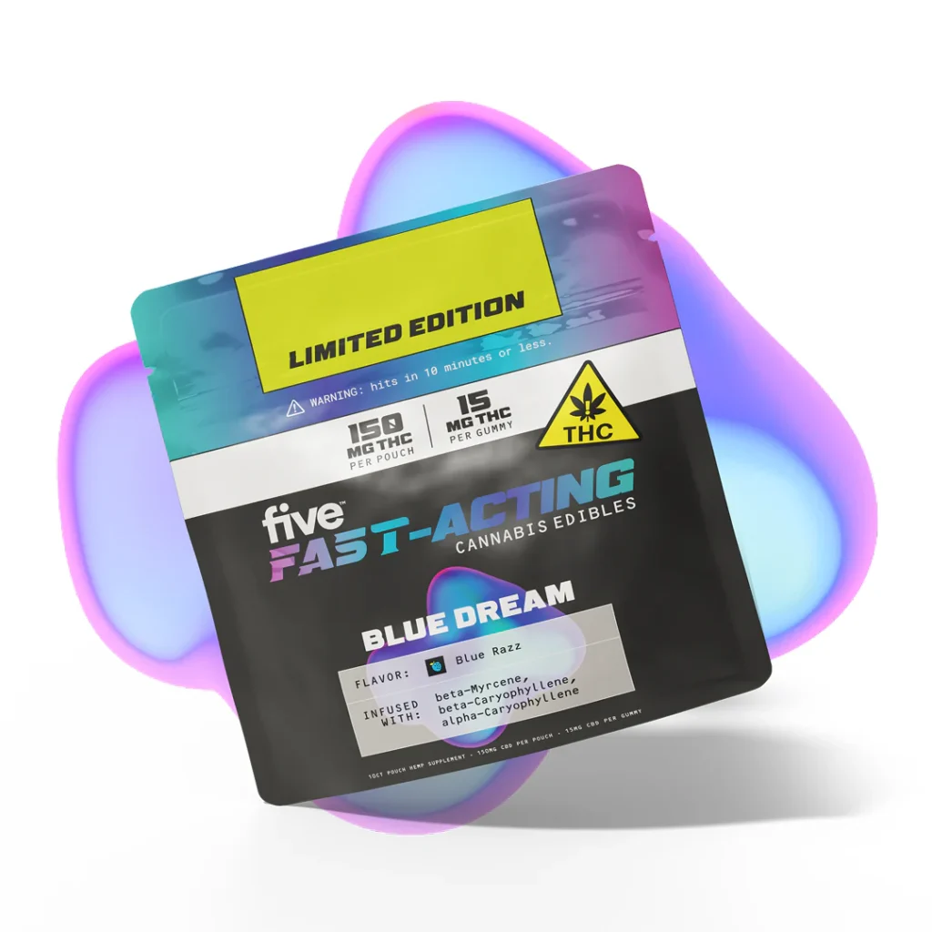 BLUE DREAM FAST-ACTING 15MG THC GUMMIES UK