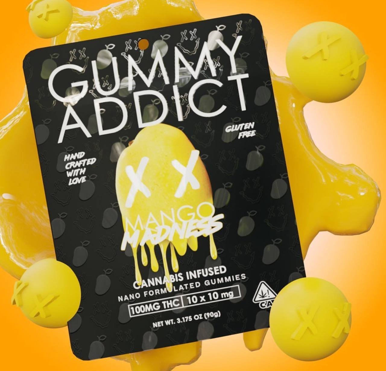 GUMMY ADDICT MANGO MADNESS GUMMIES