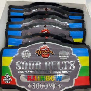 DEVOUR SOUR BELTS GUMMIES